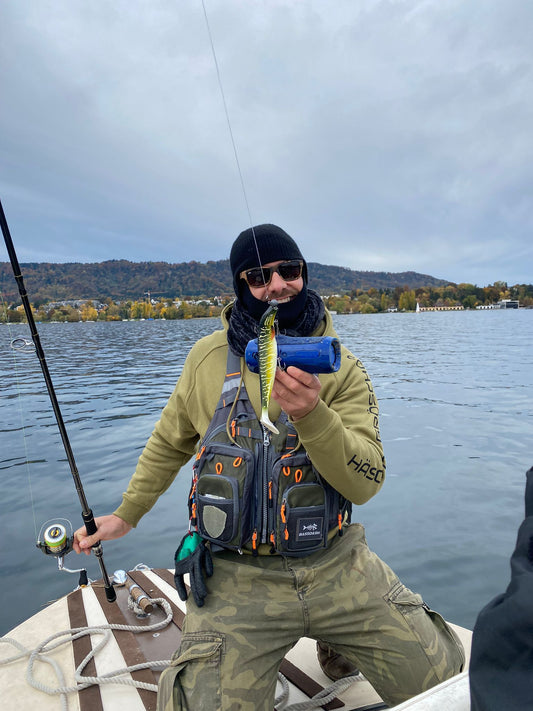 Ganztägiges Boot-Angelguiding auf dem Zugersee